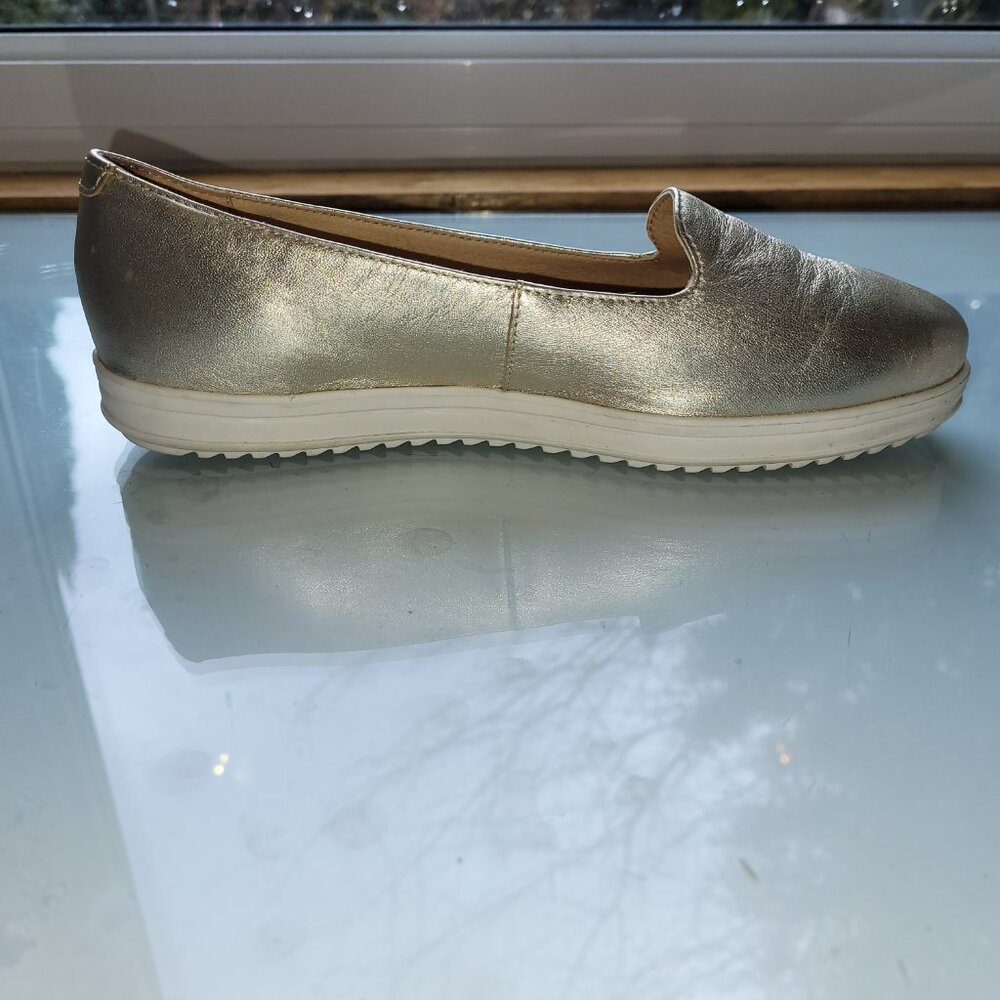 Geox Respira Gold Loafers Size EU 37 - Picture 4 of 8